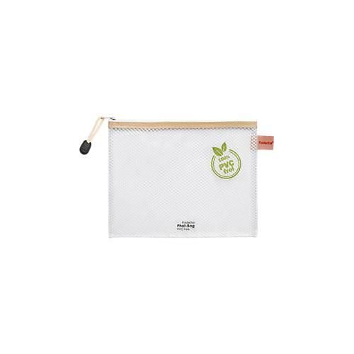 4250037429145 - Reißverschlussbeutel FolderSys Halteschlaufe & Kordel PVC-frei Kunststoff transparent Format B6 10 Stück
