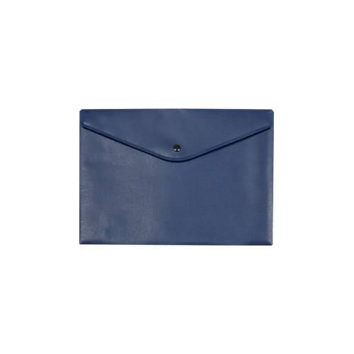 4250037429947 - Dokumententasche FolderSys schwarzer Druckknopfverschluss Polypropylen Format A4 blau 10 Stück 4250037429947 - Dokumententasche FolderSys schwarzer Druckknopfverschluss Polypropylen Format A4 blau 10 Stück