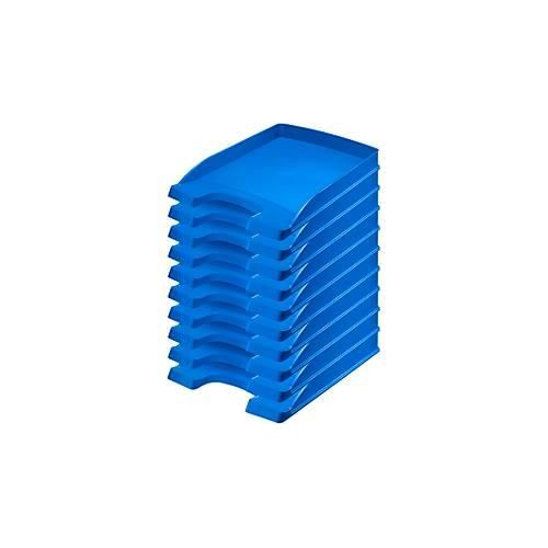 4002432515882 - LEITZ® Ablagekorb Plus 5237 DIN A4 10 Stück blau