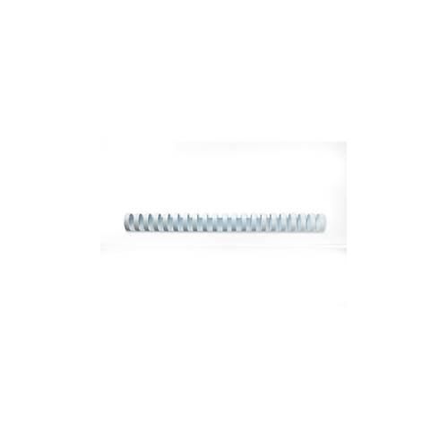 0033816048225 - Plastikbinderücken CombBind 4028612 weiß US-Teilung 21 Ringe auf A4 22mm 0033816048225 100 Stück 0033816048225 - Plastikbinderücken CombBind 4028612 weiß US-Teilung 21 Ringe auf A4 22mm 0033816048225 100 Stück