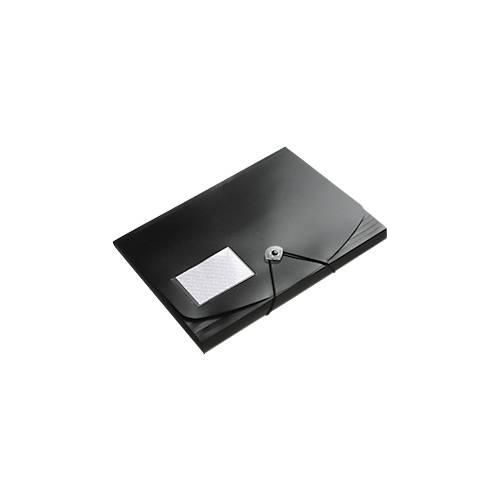 4250037426014 - Eckspanner FolderSys JUMBO A4 B 240 x H 320 mm 3 Innenklappen & Gummizug-Verschluss Polypropylen Stärke 042 mm schwarz 10 Stück 4250037426014 - Eckspanner FolderSys JUMBO A4 B 240 x H 320 mm 3 Innenklappen & Gummizug-Verschluss Polypropylen Stärke 042 mm schwarz 10 Stück