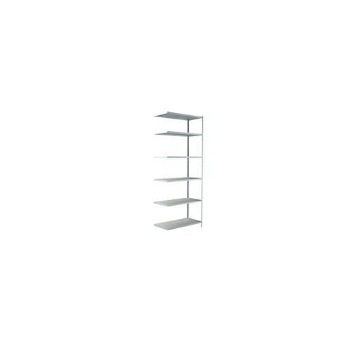 4004514107640 - Anbauregal Steck-Anbauregal weiß B100cm H250cm T50cm Stahl Regale Metall weiß 2500x1000x500 mm 6 Böden 4004514107640 - Anbauregal Steck-Anbauregal weiß B100cm H250cm T50cm Stahl Regale Metall weiß 2500x1000x500 mm 6 Böden