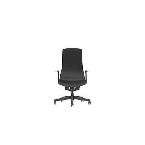 4016849747996 - Bürostuhl PUREis3 feste Armlehnen 3D-Auto-Synchronmechanik Muldensitz Polster-Netzrücken schwarz schwarz 4016849747996 - Bürostuhl PUREis3 feste Armlehnen 3D-Auto-Synchronmechanik Muldensitz Polster-Netzrücken schwarz schwarz