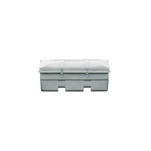 4052886125748 - Fahrzeugbox CEMO Polyethylen 750 l L 1840 x B 740 x H 940 mm nestbar grau orange 4052886125748 - Fahrzeugbox CEMO Polyethylen 750 l L 1840 x B 740 x H 940 mm nestbar grau orange