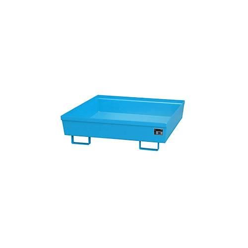 4052462017436 - eurokraft pro Stahl-Auffangwanne mit Randprofilierung LxBxH 1200 x 1200 x 335 mm ohne Rost blau RAL 5012 4052462017436 - eurokraft pro Stahl-Auffangwanne mit Randprofilierung LxBxH 1200 x 1200 x 335 mm ohne Rost blau RAL 5012