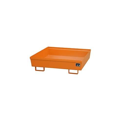 4052462017429 - eurokraft pro Stahl-Auffangwanne mit Randprofilierung LxBxH 1200 x 1200 x 335 mm ohne Rost orange RAL 2000 4052462017429 - eurokraft pro Stahl-Auffangwanne mit Randprofilierung LxBxH 1200 x 1200 x 335 mm ohne Rost orange RAL 2000