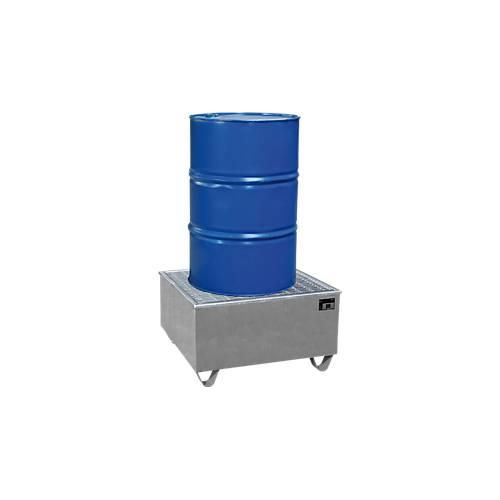 4052462022003 - eurokraft pro Stahl-Auffangwanne mit PE-Einsatz Auffangvolumen 200 Liter LxBxH 812 x 812 x 468 mm verzinkt 4052462022003 - eurokraft pro Stahl-Auffangwanne mit PE-Einsatz Auffangvolumen 200 Liter LxBxH 812 x 812 x 468 mm verzinkt