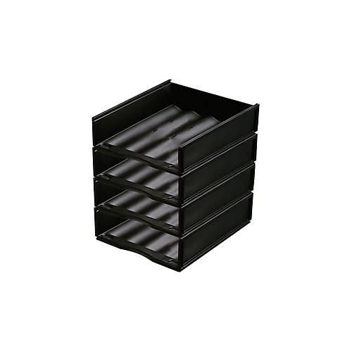 3660141216189 - Paperflow Sortiersystem Kunststoff Schwarz 268 x 323 x 87 cm 3660141216189 - Paperflow Sortiersystem Kunststoff Schwarz 268 x 323 x 87 cm