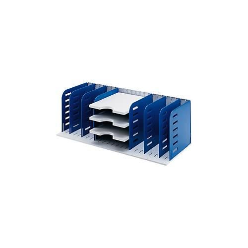 7612176112413 - Sortierstation Styrorac 282-0340738 grau blau 8 Trennwände 3 Tablare 7612176112413 Styro 7612176112413 - Sortierstation Styrorac 282-0340738 grau blau 8 Trennwände 3 Tablare 7612176112413 Styro