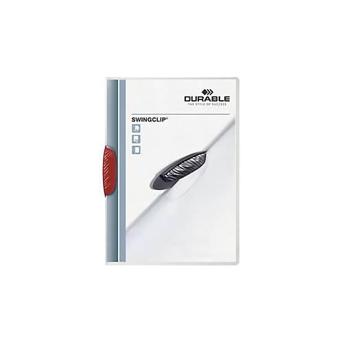 4005546205212 - Klemmhefter SWINGCLIP  rot 4005546205212 DURABLE 25 Stück