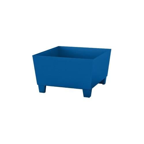 4250101113765 - Auffangwanne ASECOS Stahl mit Staplerschuhen 200 l Auffangvolumen B 815 x T 840 x H 473 mm lackiert 4250101113765 - Auffangwanne ASECOS Stahl mit Staplerschuhen 200 l Auffangvolumen B 815 x T 840 x H 473 mm lackiert