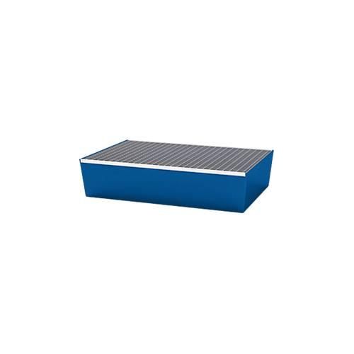 4250101108563 - Paletten-Auffangwanne ASECOS Stahl mit Gitterrost 200 l Auffangvolumen B 815 x T 1235 x H 255 mm lackiert 4250101108563 - Paletten-Auffangwanne ASECOS Stahl mit Gitterrost 200 l Auffangvolumen B 815 x T 1235 x H 255 mm lackiert