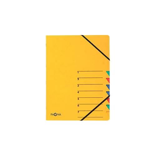 4013951003569 - Dokumentenmappe Easy DIN A4 Gummizugverschluss 7-teilig gelb 4013951003569 - Dokumentenmappe Easy DIN A4 Gummizugverschluss 7-teilig gelb