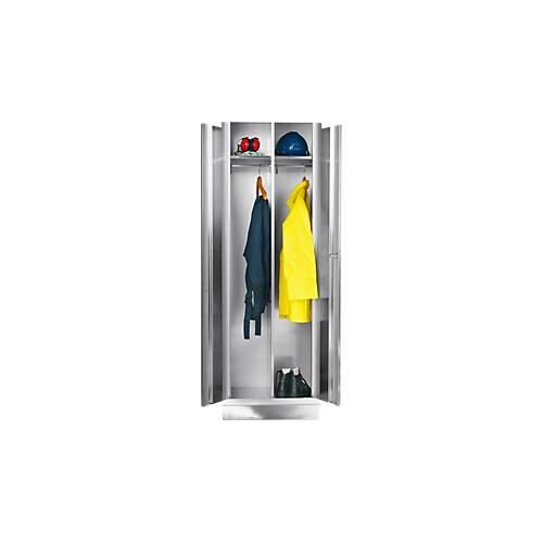 4260336541776 - Edelstahl-Kleiderschrank B 600 mm mit Füße 4260336541776 - Edelstahl-Kleiderschrank B 600 mm mit Füße