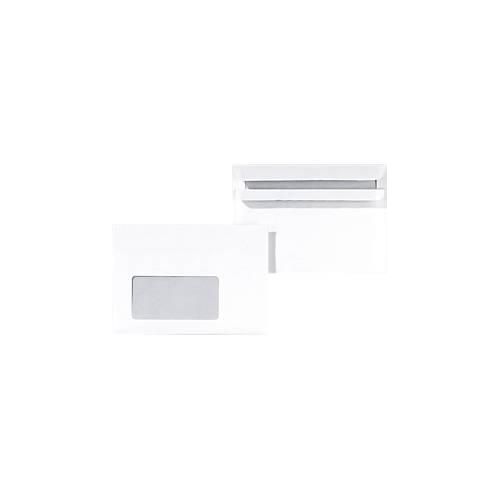 4003928210861 - Briefumschläge C6 mit Fenster selbstklebend 72g weiß 1000 Stück