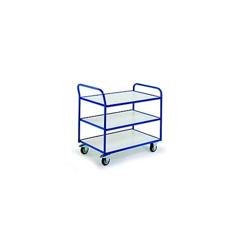 4250448506275 - ESD-Tischwagen mit 3 Etagen 990 x 590 mm Tragkraft 250 kg