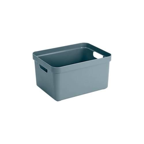 8711112098107 - Aufbewahrungsbox Sigma Home 32 l blaugrau Boxen Körbchen & Kisten - Sunware