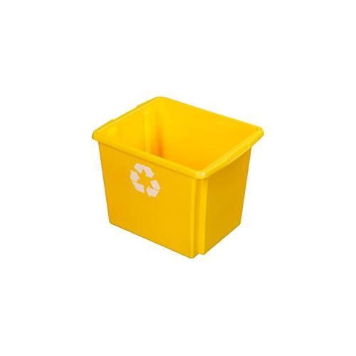 8711112358270 - Recycle-Box Nesta 45 l L 455 x B 360 x H 360 mm gelb 8711112358270 - Recycle-Box Nesta 45 l L 455 x B 360 x H 360 mm gelb