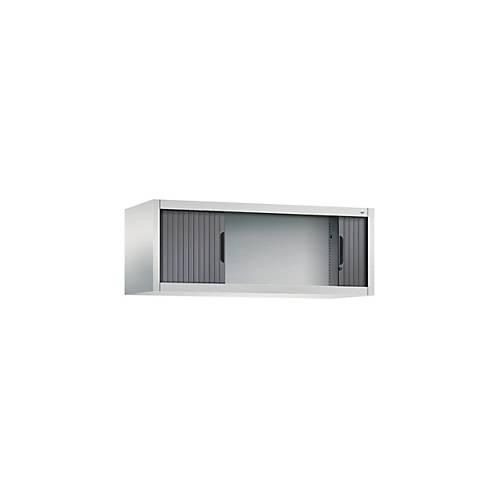 4050646337899 - Rollladenschrank Omnispace H450B1200T420 mm Lichtgrau Schwarzgrau