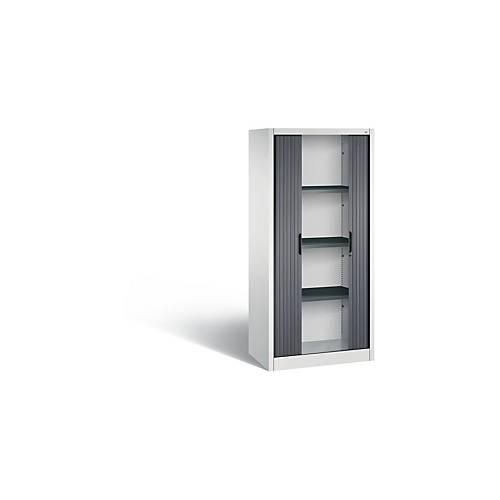 4050646775608 - Rollladenschrank Omnispace H1660B800T420 mm Lichtgrau Schwarzgrau