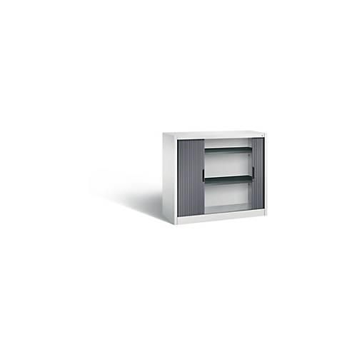 4055404620657 - Rollladenschrank Omnispace H1030B1200T420 mm Lichtgrau Schwarzgrau