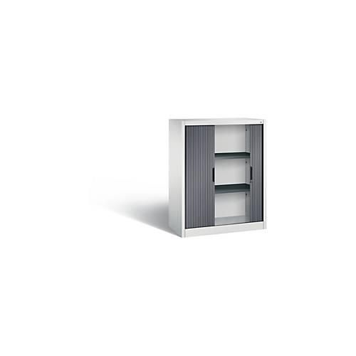 4051803129098 - Rollladenschrank Omnispace H1230B1000T420 mm Lichtgrau Schwarzgrau