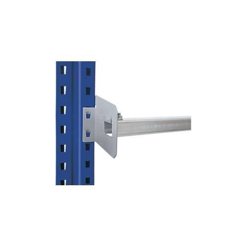 4058255010790 - Schulte Lagertechnik Durchschubsicherung für Palettenregale für Holmlänge 2225 mm Palettenüberstand 75 mm verzinkt