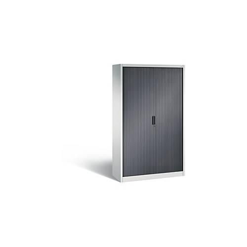 4050646267561 - Rollladenschrank Omnispace H1980B1200T420 mm Lichtgrau Schwarzgrau