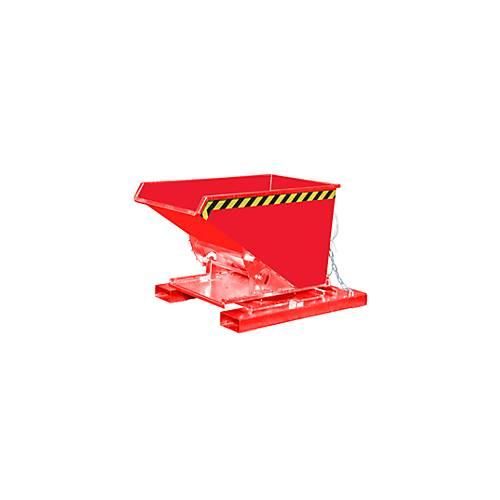 4052462053380 - Kippbehälter Typ 3S 300 für Stapler Tragfähigkeit 750 kg mit 3-seitiger Kippfunktion rot RAL