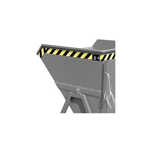 4052462048447 - Kippmulde Bauer KS 550 Stahl grau B 1245 x T 1200 x H 1170 mm 550 l bis 1000 kg Rollen Manuelle Kippvorrichtung 4052462048447 - Kippmulde Bauer KS 550 Stahl grau B 1245 x T 1200 x H 1170 mm 550 l bis 1000 kg Rollen Manuelle Kippvorrichtung