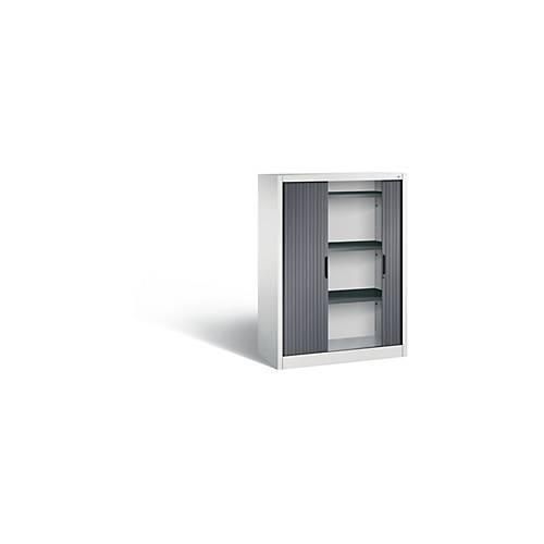 4050646336373 - Rollladenschrank Omnispace H1345B1000T420 mm Lichtgrau Schwarzgrau