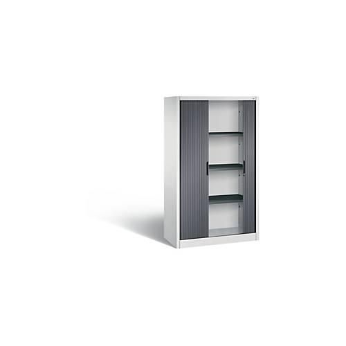 4052574416868 - Rollladenschrank Omnispace H1660B1000T420 mm Lichtgrau Schwarzgrau