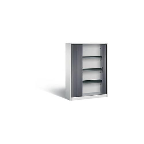 4055404769097 - Rollladenschrank Omnispace H1660B1200T420 mm Lichtgrau Schwarzgrau