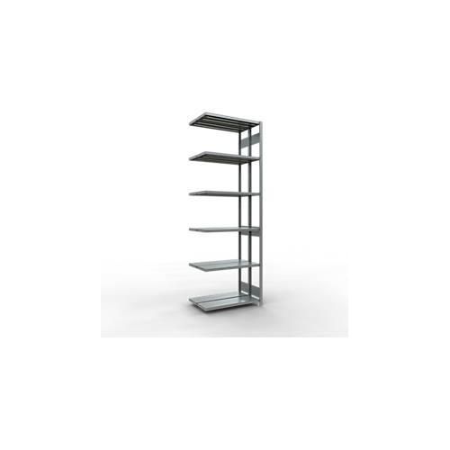 4058255035625 - Schulte Lagertechnik Fachbodenregal-Stecksystem MULTIplus 250 Doppel-Anbauregal Längenriegel H3000 B1000 T2x300 mm 2x7 Böden verzinkt 4058255035625 - Schulte Lagertechnik Fachbodenregal-Stecksystem MULTIplus 250 Doppel-Anbauregal Längenriegel H3000 B1000 T2x300 mm 2x7 Böden verzinkt
