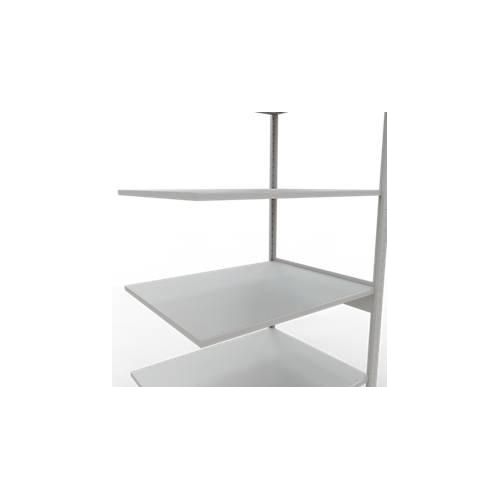 4004514293596 - Schulte Lagertechnik Fachbodenregal-Stecksystem MULTIplus 150 Anbauregal Längenriegel 2500x1000x800 mm 6 Böden lichtgrau 4004514293596 - Schulte Lagertechnik Fachbodenregal-Stecksystem MULTIplus 150 Anbauregal Längenriegel 2500x1000x800 mm 6 Böden lichtgrau