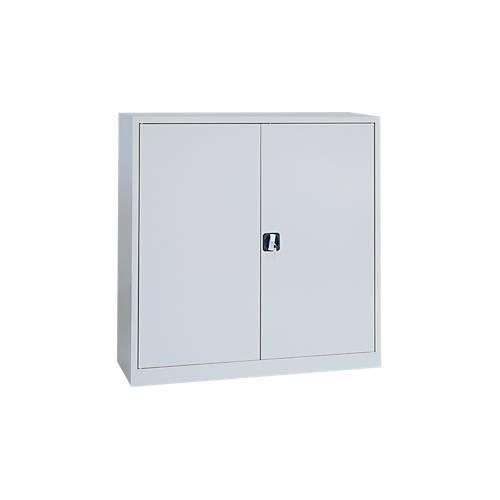 4260090172421 - Stahlschrank höhenverstellbarer Fachboden abschließbar H 1000 mm lichtgrau lichtgrau 4260090172421 - Stahlschrank höhenverstellbarer Fachboden abschließbar H 1000 mm lichtgrau lichtgrau