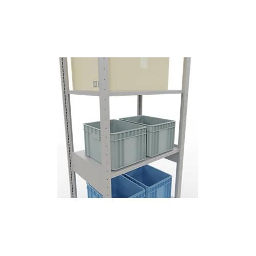 4004514293015 - SCHULTE Lagertechnik - StecksGrundr mit Längenriegel - 2500x 750x500 mmm Typ 150 kg