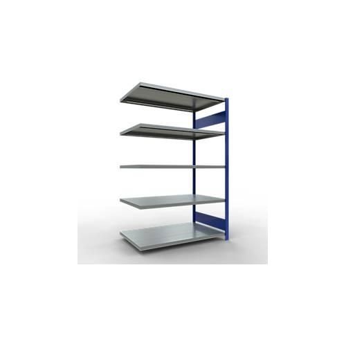 4004514284266 - SCHULTE Lagertechnik Fachbodenregal - Stecksystem MULTIplus 250 Anbauregal Längenriegel 2000x1300x800 mm 5 Böden enzianblau verzinkt 4004514284266 - SCHULTE Lagertechnik Fachbodenregal - Stecksystem MULTIplus 250 Anbauregal Längenriegel 2000x1300x800 mm 5 Böden enzianblau verzinkt