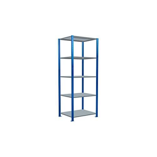 4004514283504 - Schulte Lagertechnik Fachbodenregal Stecksystem MultiPlus250 Grundregal 5 Fachböden Kreuzstrebe B 750 x T 600 x H 2000 mm Enzianblau RAL 5010 4004514283504 - Schulte Lagertechnik Fachbodenregal Stecksystem MultiPlus250 Grundregal 5 Fachböden Kreuzstrebe B 750 x T 600 x H 2000 mm Enzianblau RAL 5010