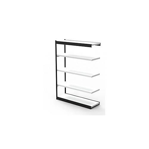 4044917034709 - Stahlregal PROGRESS 2000 Regalfeld ohne Rückwand H 1900 x B 1000 x T 600 mm Rahmen schwarz