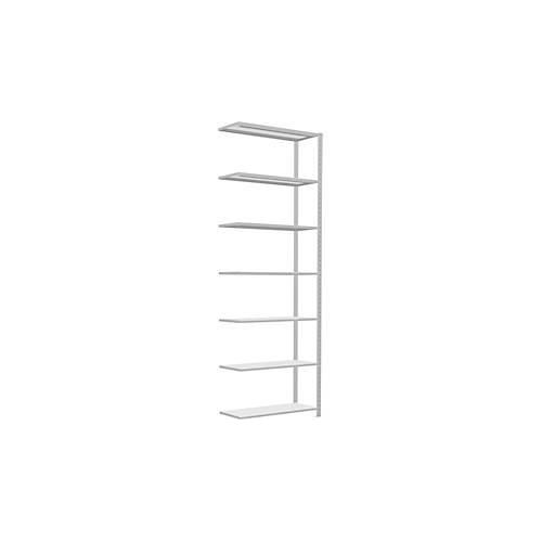 4004514204172 - Schulte Lagertechnik Fachbodenregal Stecksystem MultiPlus250 Anbauregal 7 Fachböden Kreuzstrebe B 1000 x T 400 x H 3000 mm Lichtgrau RAL 7035 4004514204172 - Schulte Lagertechnik Fachbodenregal Stecksystem MultiPlus250 Anbauregal 7 Fachböden Kreuzstrebe B 1000 x T 400 x H 3000 mm Lichtgrau RAL 7035