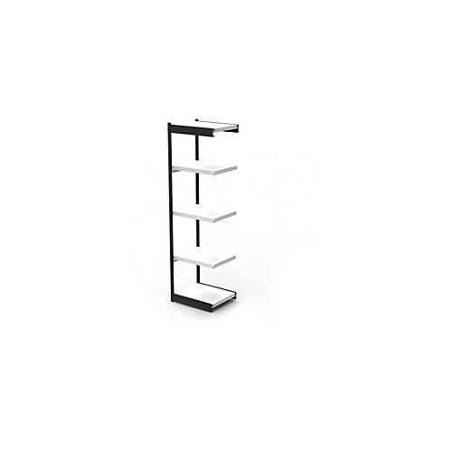 4044917039407 - Büro-Regalsystem ohne Rückwand Regalhöhe 1900 mm Eck-Anbauregal Breite x Tiefe 870 x 500 mm kaiserkraft 4044917039407 - Büro-Regalsystem ohne Rückwand Regalhöhe 1900 mm Eck-Anbauregal Breite x Tiefe 870 x 500 mm kaiserkraft
