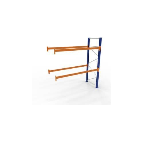 4058255107643 - Schulte Lagertechnik Palettenregal Anbauregal B 2786 x T 1100 x H 5000 mm 3 Ebenen Palettengewicht bis 500 kg Feldlast 4582 kg blau orange 4058255107643 - Schulte Lagertechnik Palettenregal Anbauregal B 2786 x T 1100 x H 5000 mm 3 Ebenen Palettengewicht bis 500 kg Feldlast 4582 kg blau orange