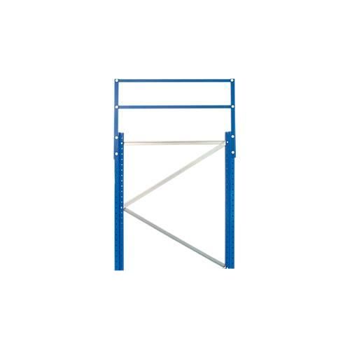 4058255015276 - Schulte Lagertechnik Diagonalstrebe für Rahmenfachwerke S635-B20 und S645-B25 L 1204 mm für Rahmentiefe 1100 mm verzinkt