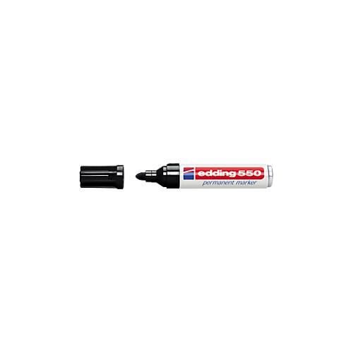 4004764023769 - edding 550 Permanent Marker Rundspitze 3-4 mm schwarz 10 Stück 4004764023769 - edding 550 Permanent Marker Rundspitze 3-4 mm schwarz 10 Stück