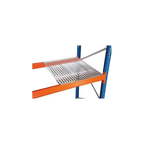 4058255069040 - Schulte Lagertechnik Holmbündig einlegbarer Gitterrost für Palettenregale B 1825 x T 800 mm für Holmtiefe 50 mm verzinkt 2 Stück 4058255069040 - Schulte Lagertechnik Holmbündig einlegbarer Gitterrost für Palettenregale B 1825 x T 800 mm für Holmtiefe 50 mm verzinkt 2 Stück