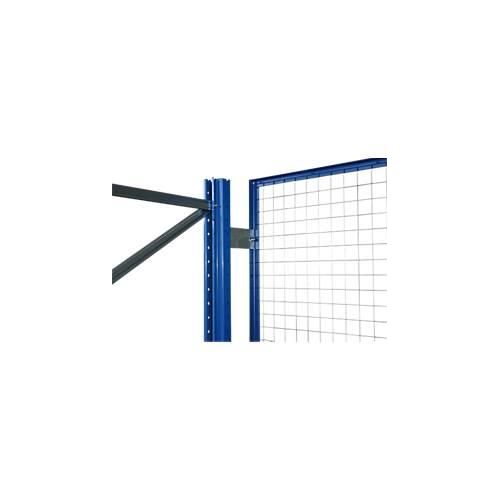 4058255037919 - Schulte Lagertechnik Drahtgitter-Rückwand für Ständerrahmen S625-A18 S635-B20 und S645-B25 B 3300 x H 1000 mm blau verzinkt