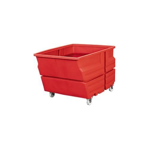 4250101150272 - Mehrzweckbehälter Polyethylen rot 600 l B 825 x T 1240 x H 900 mm mit Rollen 4250101150272 - Mehrzweckbehälter Polyethylen rot 600 l B 825 x T 1240 x H 900 mm mit Rollen