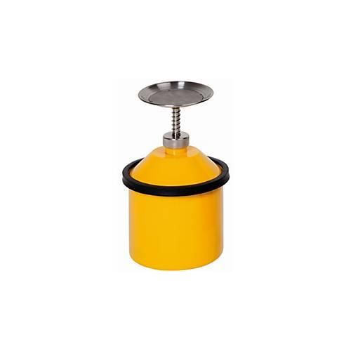 4250101146015 - Sparanfeuchter Stahlblech gelb 25 l Ø 178 x H 290 mm federnd gelagerter Tränkteller 4250101146015 - Sparanfeuchter Stahlblech gelb 25 l Ø 178 x H 290 mm federnd gelagerter Tränkteller