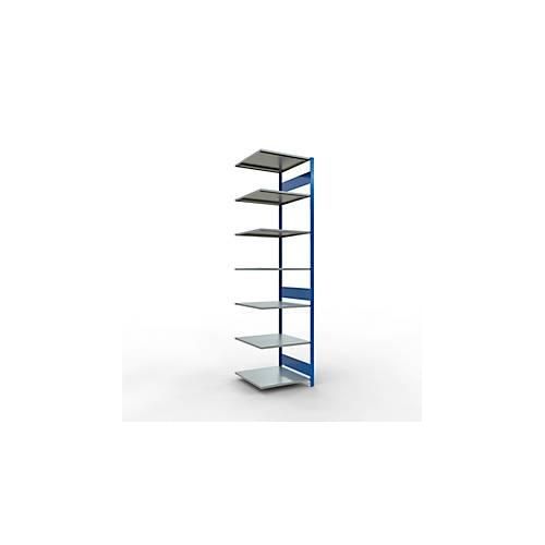 4004514281685 - Schulte Lagertechnik Fachbodenregal-Stecksystem MULTIplus 150 Anbauregal Längenriegel 3000x 750x800 mm 7 Böden enzianblau verzinkt 4004514281685 - Schulte Lagertechnik Fachbodenregal-Stecksystem MULTIplus 150 Anbauregal Längenriegel 3000x 750x800 mm 7 Böden enzianblau verzinkt